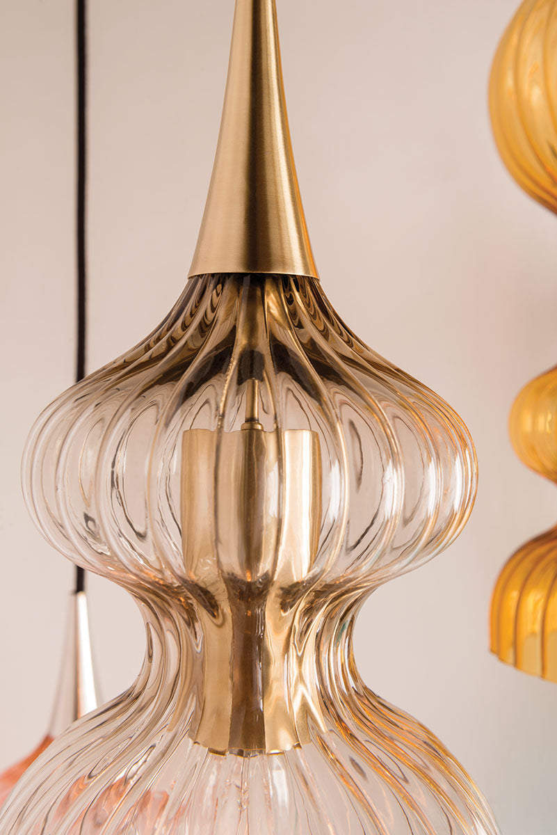 Pomfret Pendant - 1600-AGB-CL-CE - Hudson Valley - Luxury Lighting Boutique