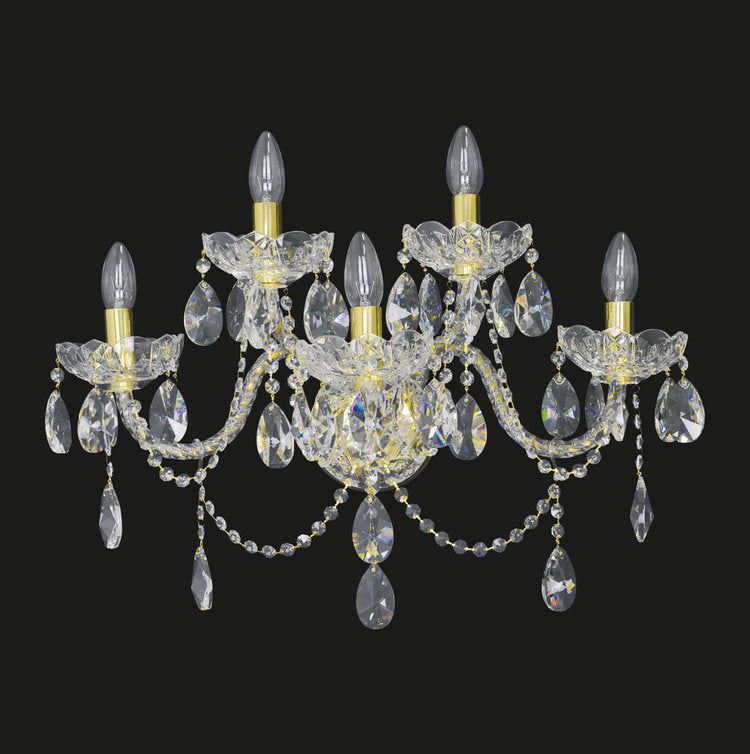 Portail 5 Wall Light (Gold/Silver) - Wranovsky - Luxury Lighting Boutique