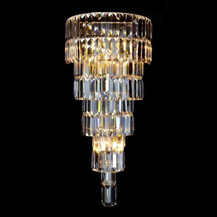 Porto XL 5 Wall Light (Silver) - Wranovsky - Luxury Lighting Boutique