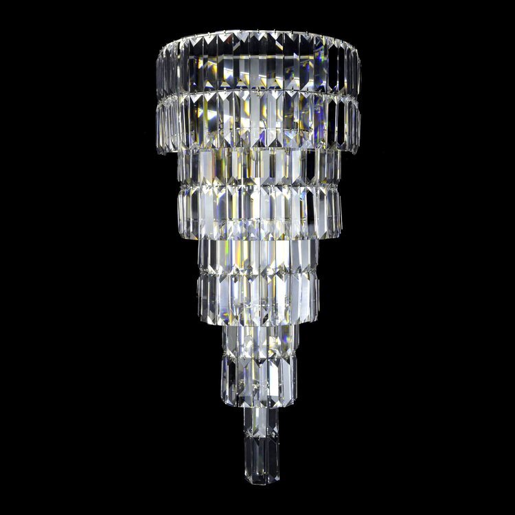 Porto XL 5 Wall Light (Silver) - Wranovsky - Luxury Lighting BoutiqueWranovsky