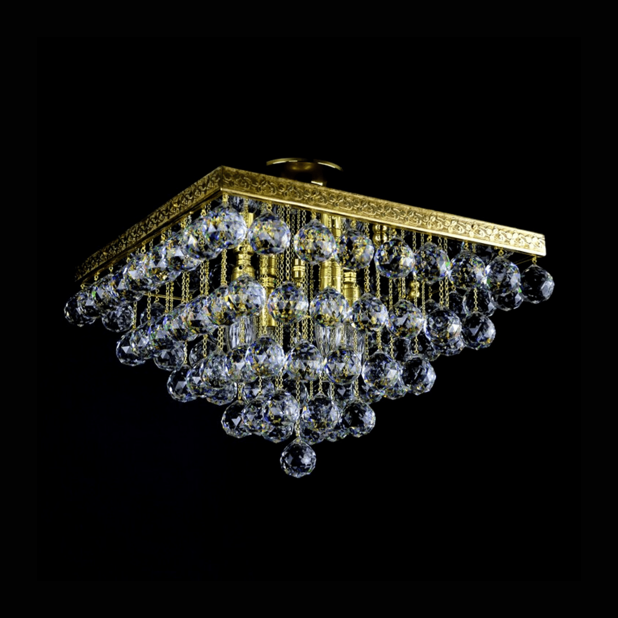 Prague 4 Crystal Glass Chandelier - Wranovsky - Luxury Lighting BoutiqueChandeliersWranovsky