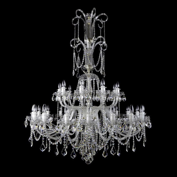 Princesse 27 Crystal Glass Chandelier - Wranovsky - Luxury Lighting BoutiqueWranovsky