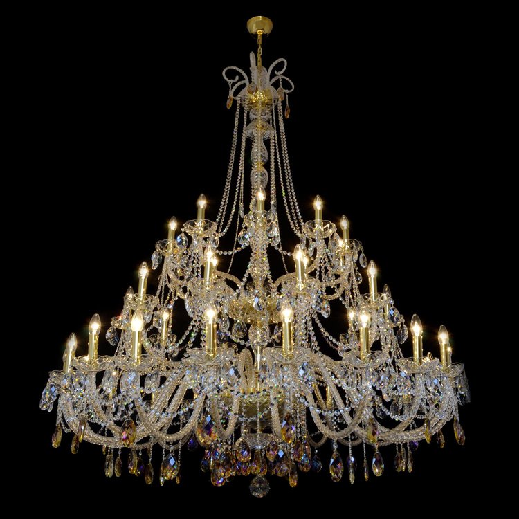 Princesse 40 Crystal Glass Chandelier - Wranovsky - Luxury Lighting Boutique