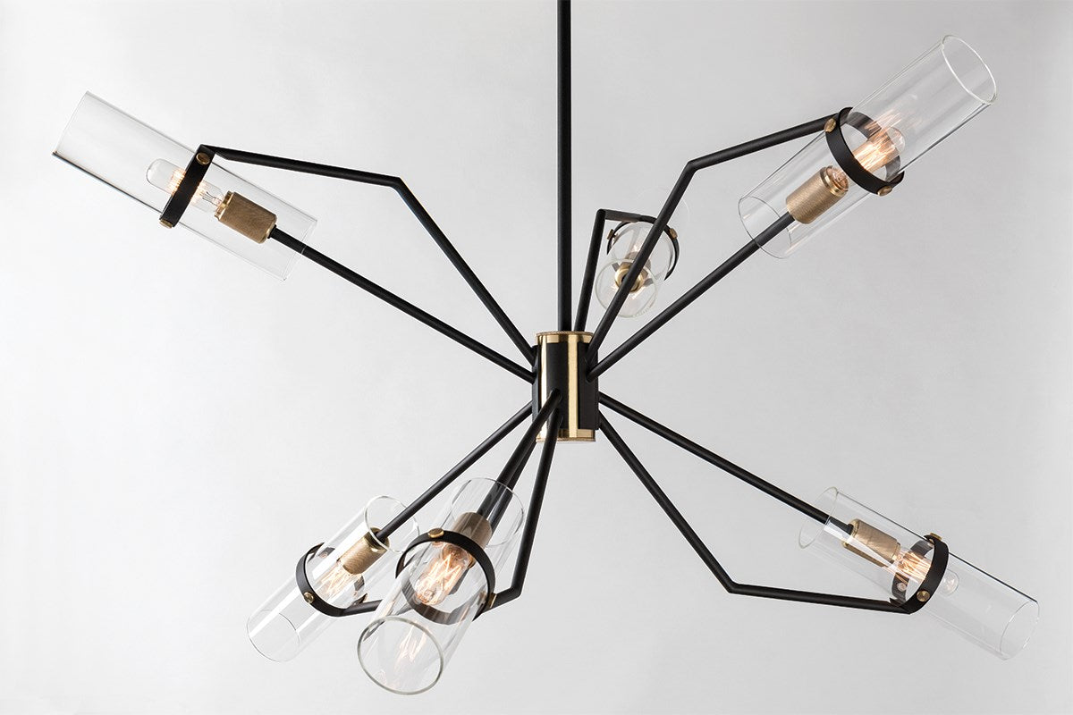 Raef Modern Chandelier - F6318-CE - Troy Lighting - Luxury Lighting Boutique