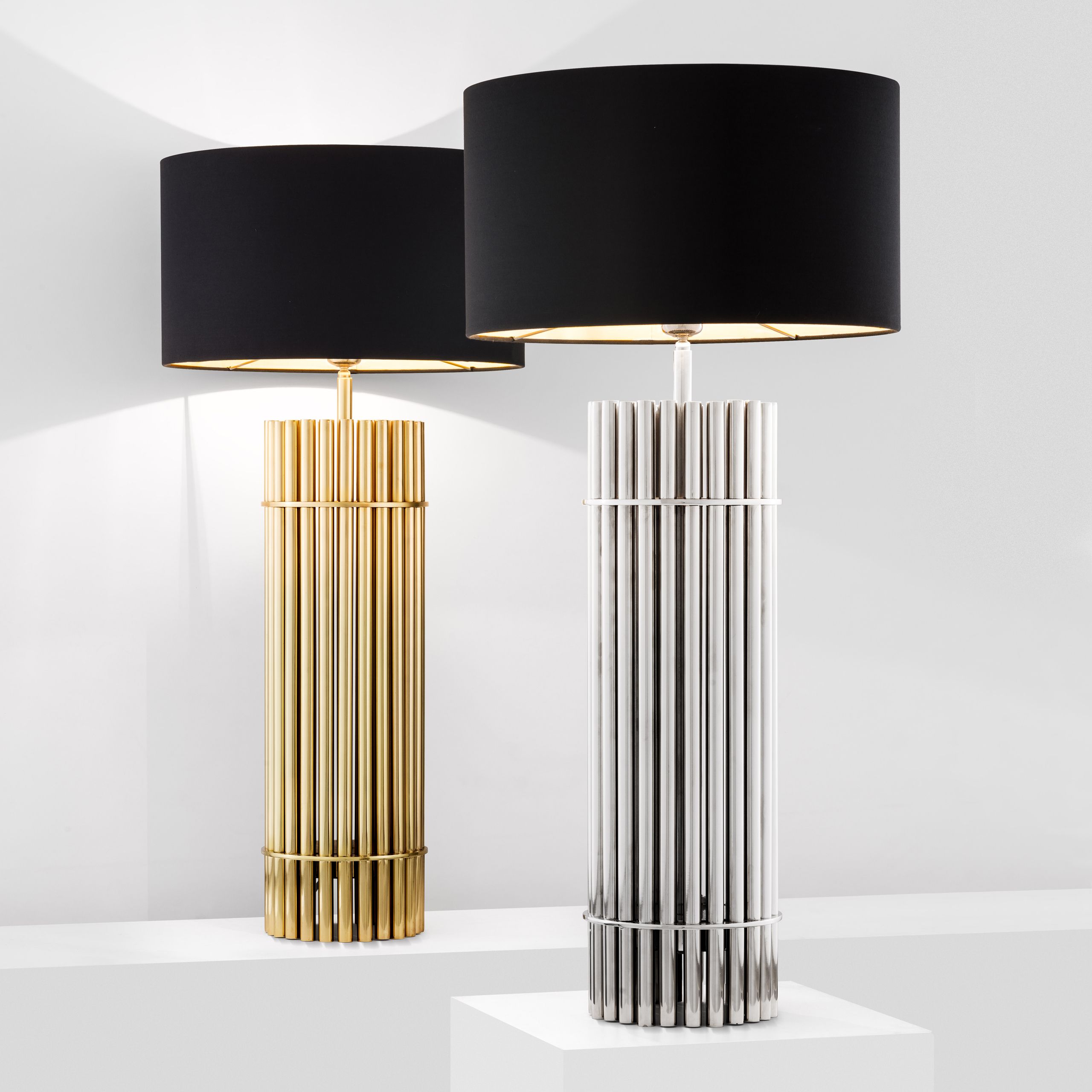 Reef Table Lamp - Brass | Nickel - Eichholtz - Luxury Lighting BoutiqueTable LampEichholtz