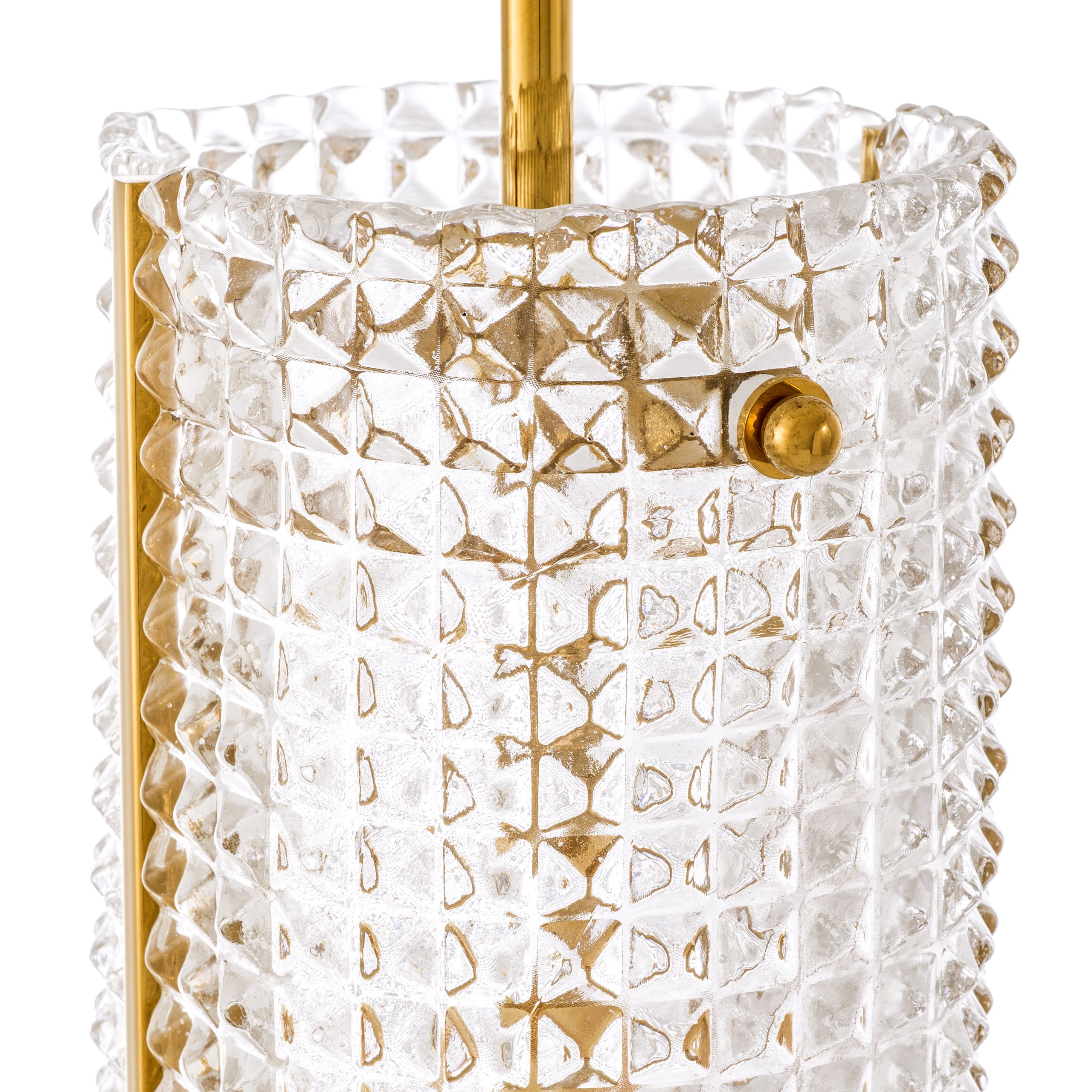 Reflecto Modern Glass Chandelier - Gold - Eichholtz - Luxury Lighting BoutiqueCeiling LightEichholtz