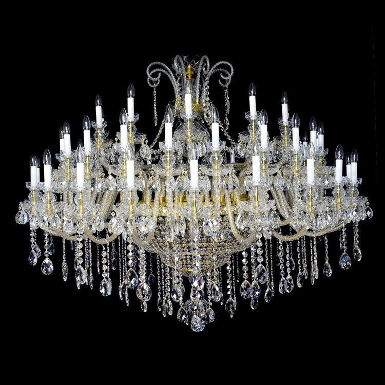 Reign 67 Crystal Chandelier (Gold/Silver) - Wranovsky - Luxury Lighting BoutiqueWranovsky