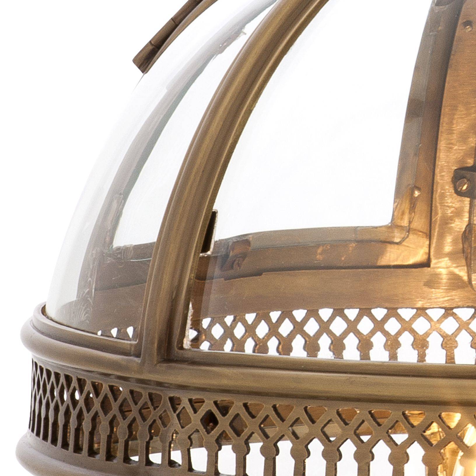 Residential M Lantern - Antique Brass - Eichholtz - Luxury Lighting BoutiqueHall LanternEichholtz