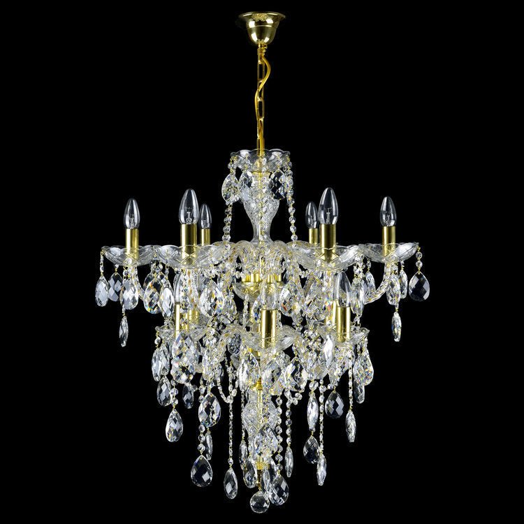 Retromarcia 12 - Light Crystal Chandelier - Wranovsky - Luxury Lighting BoutiqueTraditional Crystal ChandeliersWranovsky