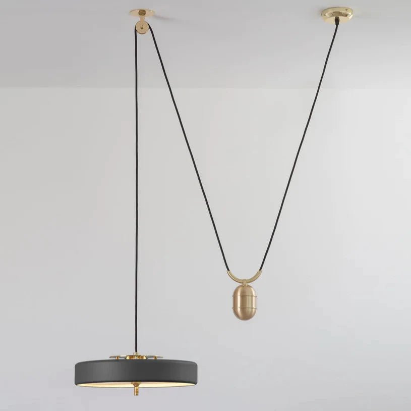 Revolve Rise & Fall Pendant Light - Various Finishes Available - Bert Frank - Luxury Lighting BoutiqueCeiling LightBert Frank