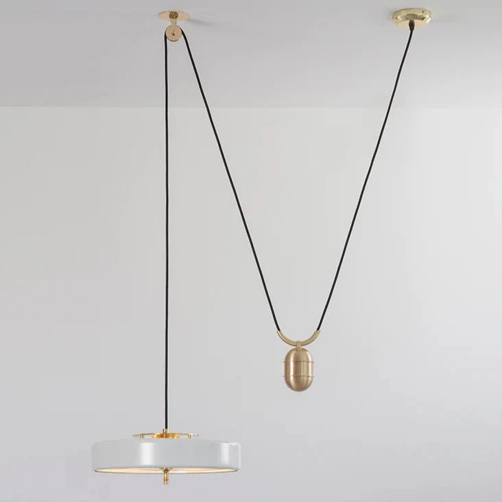 Revolve Rise & Fall Pendant Light - Various Finishes Available - Bert Frank - Luxury Lighting BoutiqueCeiling LightBert Frank