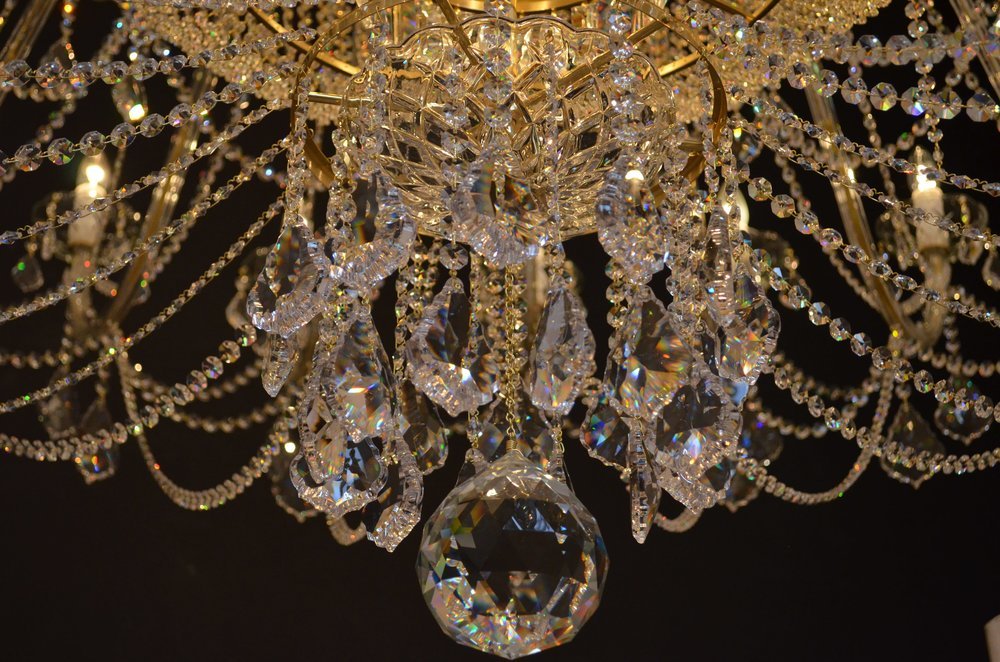 Ricamente Decorado 87 Crystal Chandelier (Gold/Silver) - Wranovsky - Luxury Lighting BoutiqueWranovsky