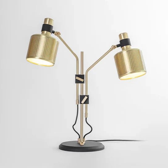 Riddle Double Table Lamp - Bert Frank - Luxury Lighting BoutiqueTable LampBert Frank