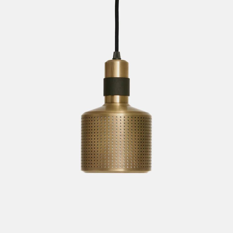Riddle Pendant Light - (Brushed Brass/Black) - Bert Frank - Luxury Lighting BoutiqueCeiling LightBert Frank