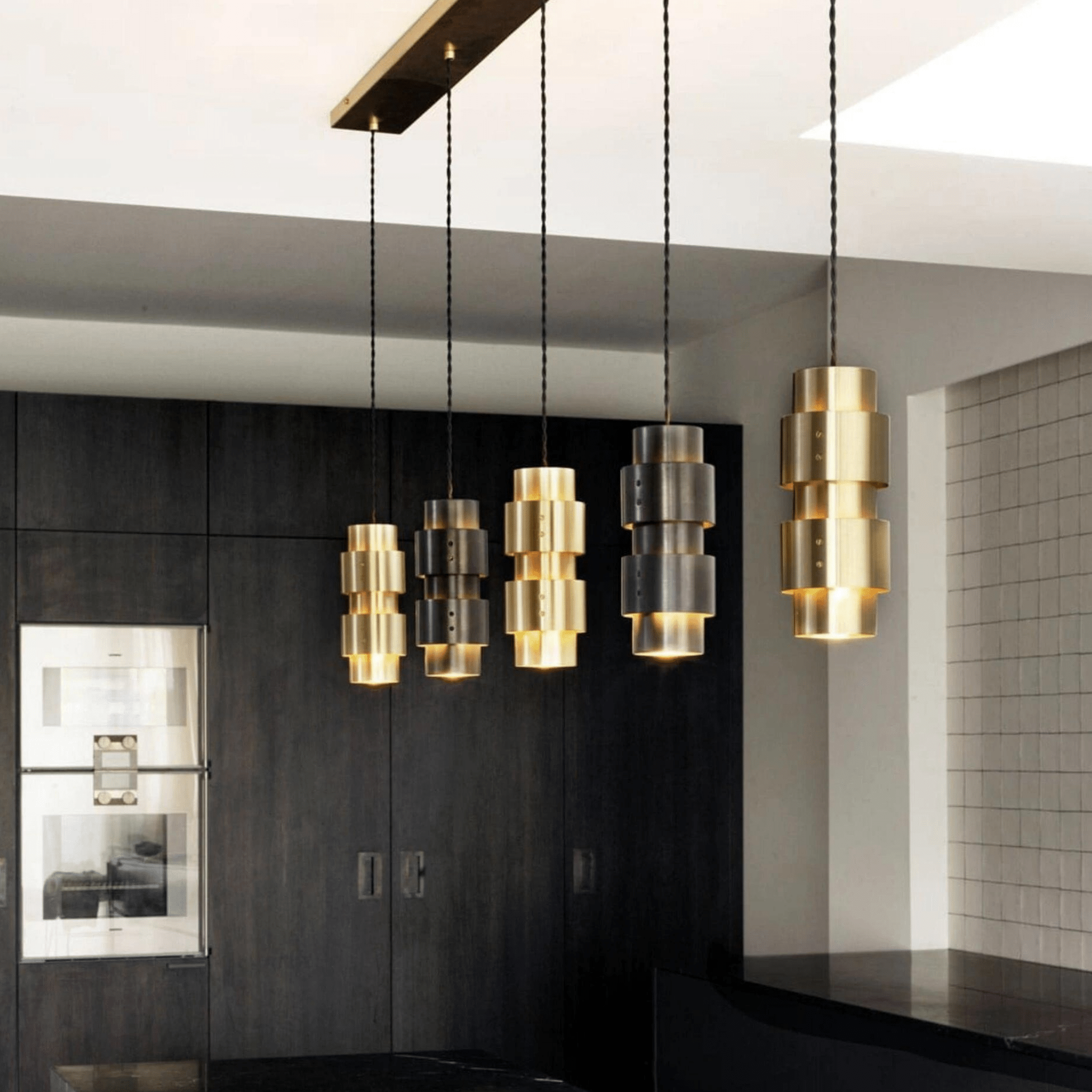 Ring Cluster Long Pendant - CTO Lighting - Luxury Lighting BoutiqueBasket & Pendant ChandeliersCTO Lighting