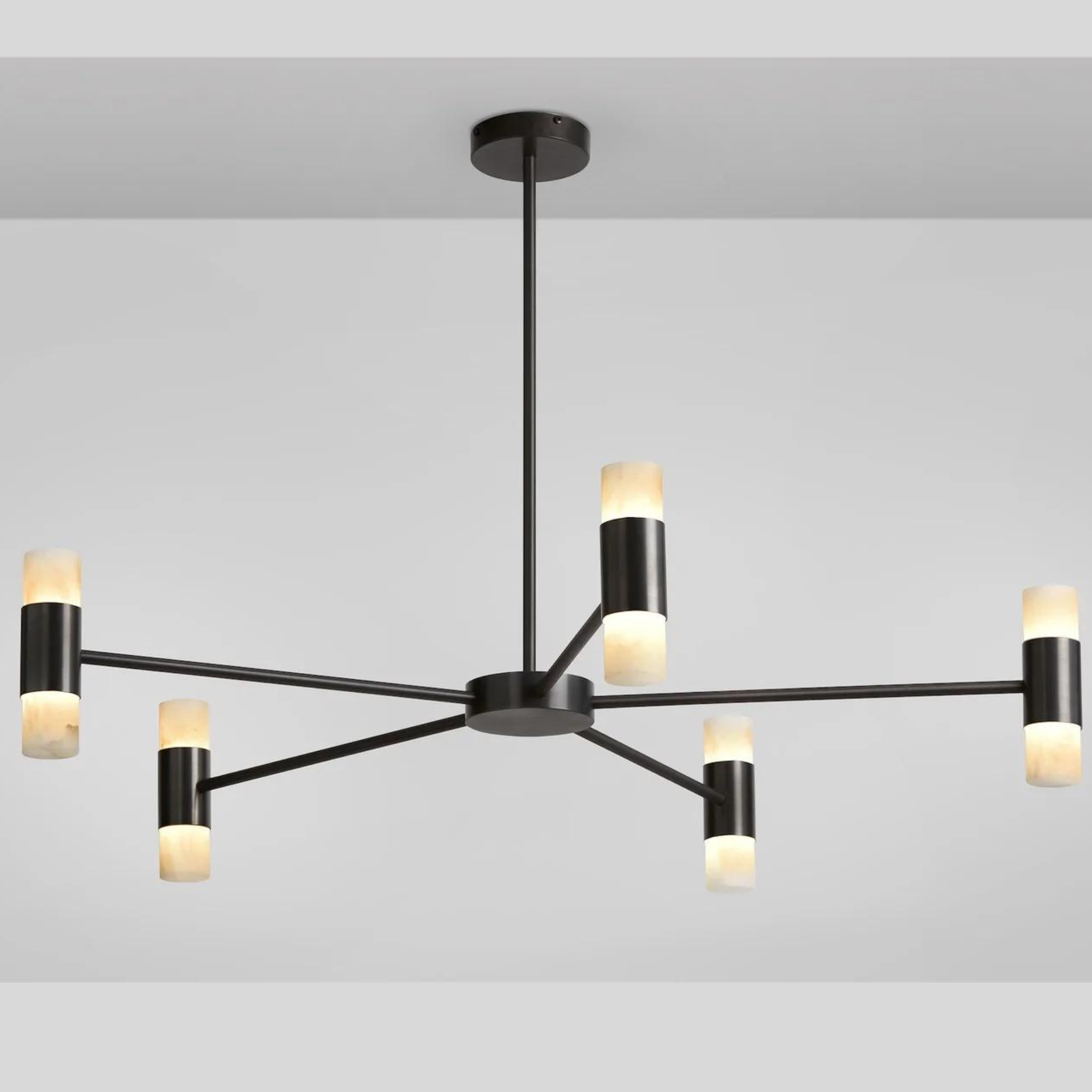 Roma Pendant (Satin Brass & Bronze) - CTO Lighting - Luxury Lighting Boutique
