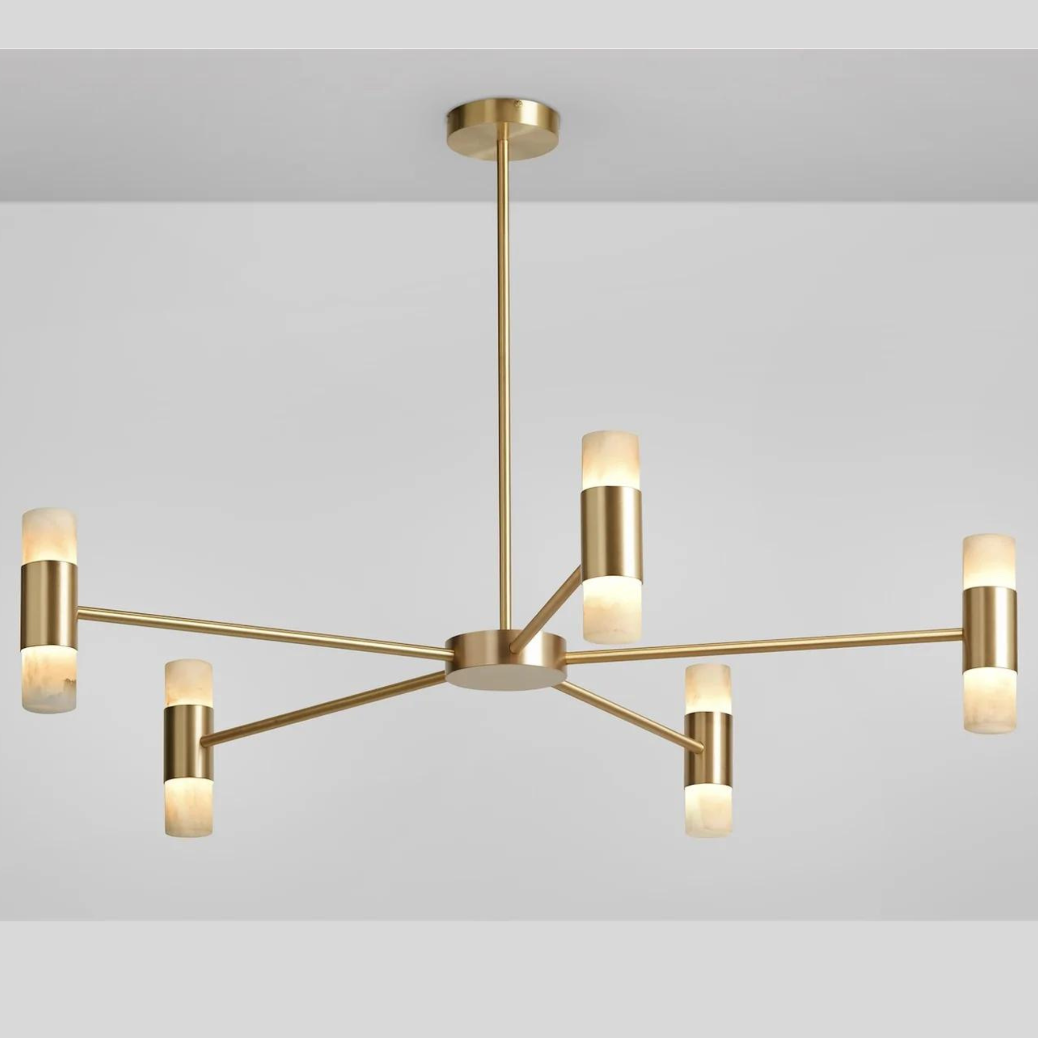 Roma Pendant (Satin Brass & Bronze) - CTO Lighting - Luxury Lighting Boutique