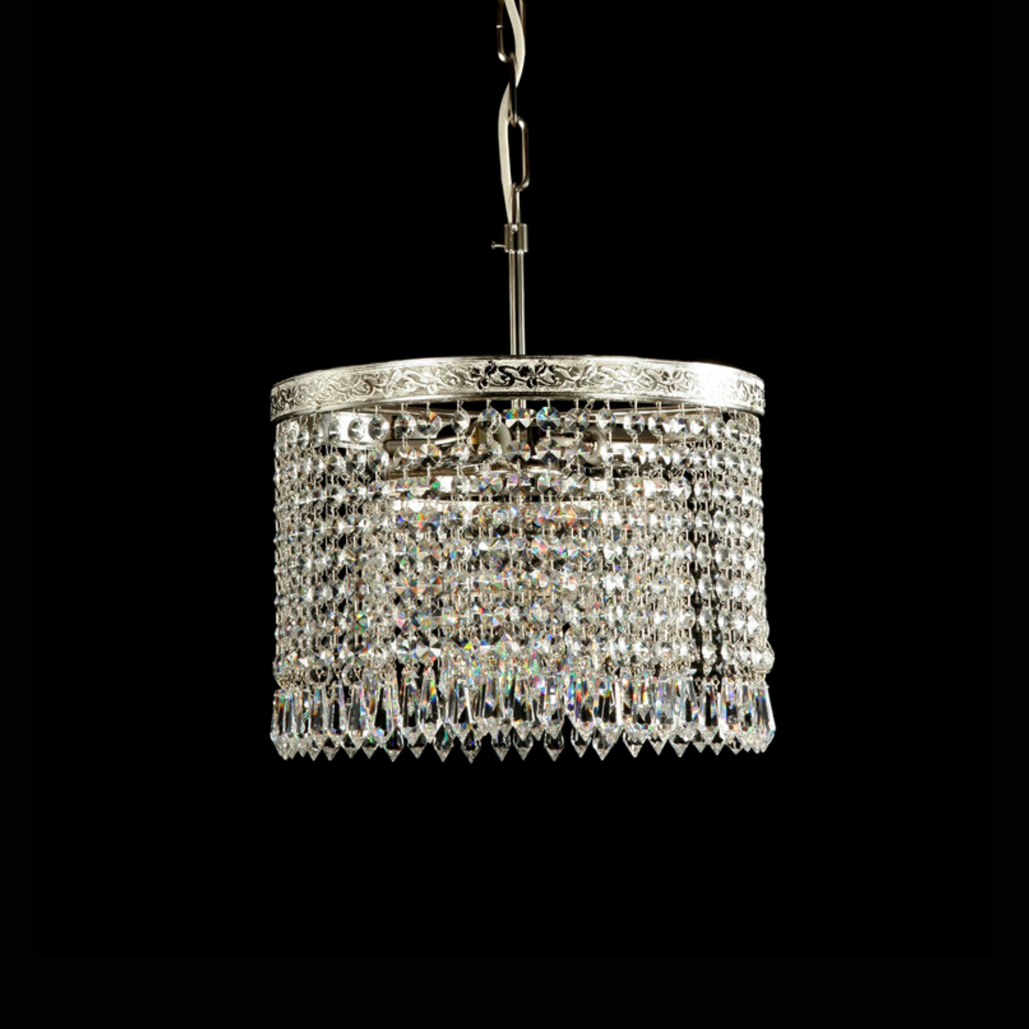 Rome 3 Crystal Glass Chandelier - Wranovsky - Luxury Lighting Boutique