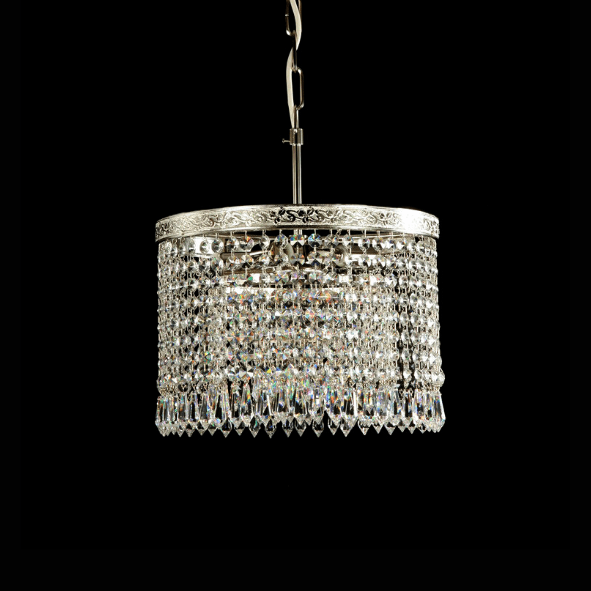Rome 3 Crystal Glass Chandelier - Wranovsky - Luxury Lighting BoutiqueChandeliersWranovsky