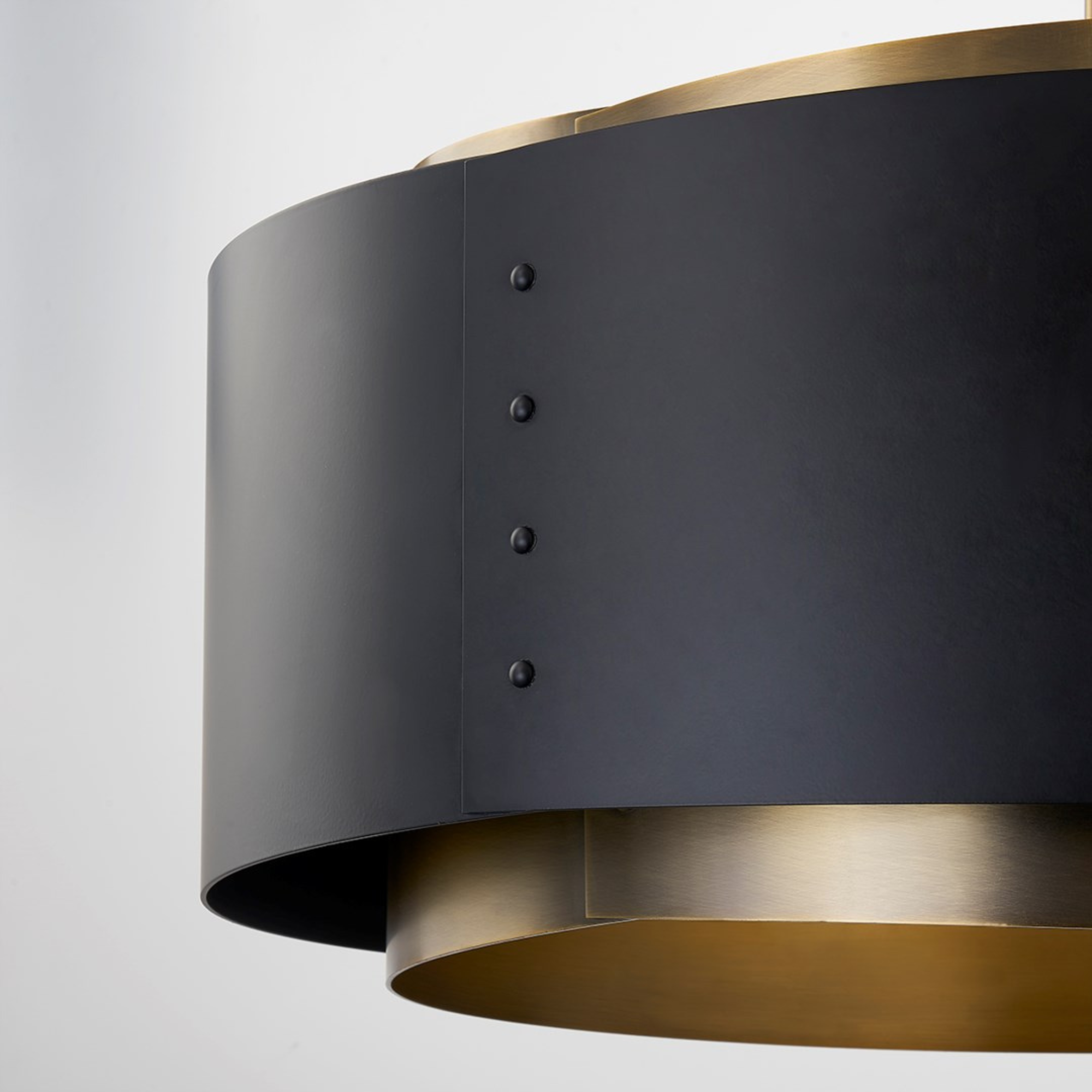 Roux Pendant (F4413-PBR/SBK) - Troy Lighting - Luxury Lighting Boutique