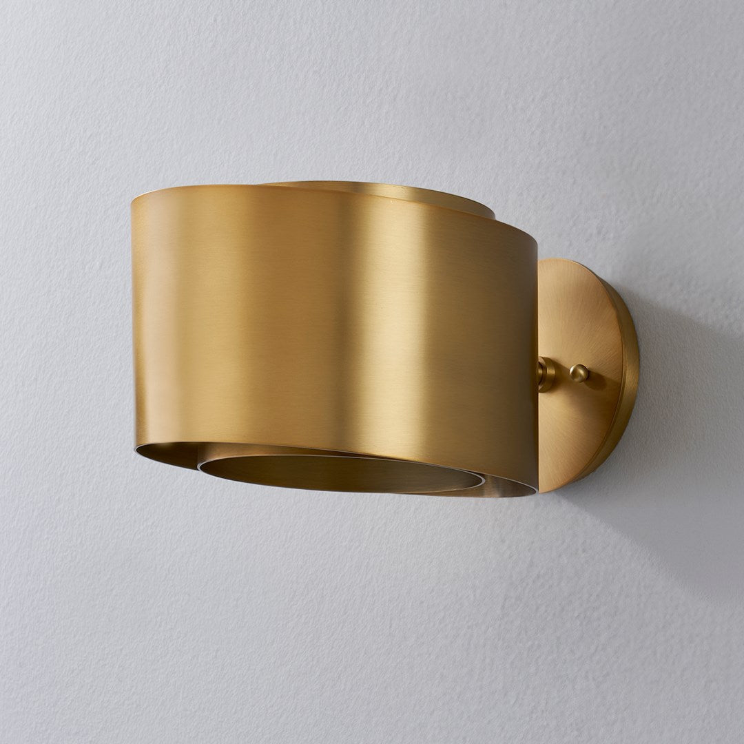 Roux Wall Light (B4406-PBR) - Troy Lighting - Luxury Lighting Boutique