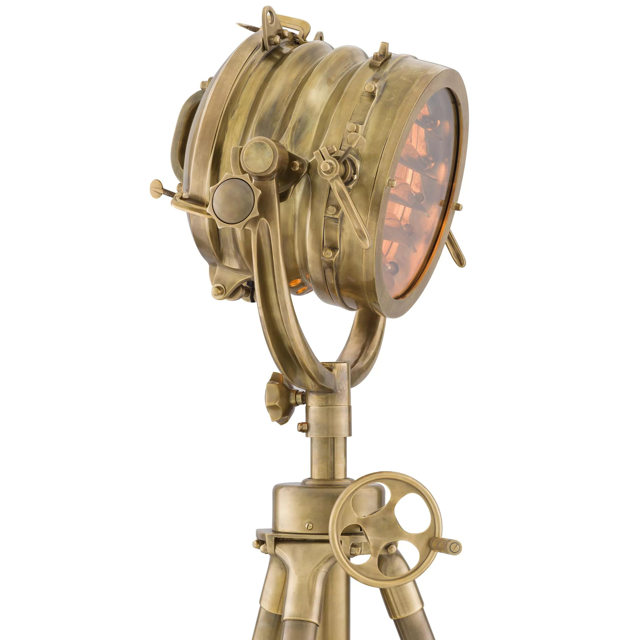 Royal Master Sealight  (Aluminium/Brass) Floor Lamp - Eichholtz - Luxury Lighting Boutique