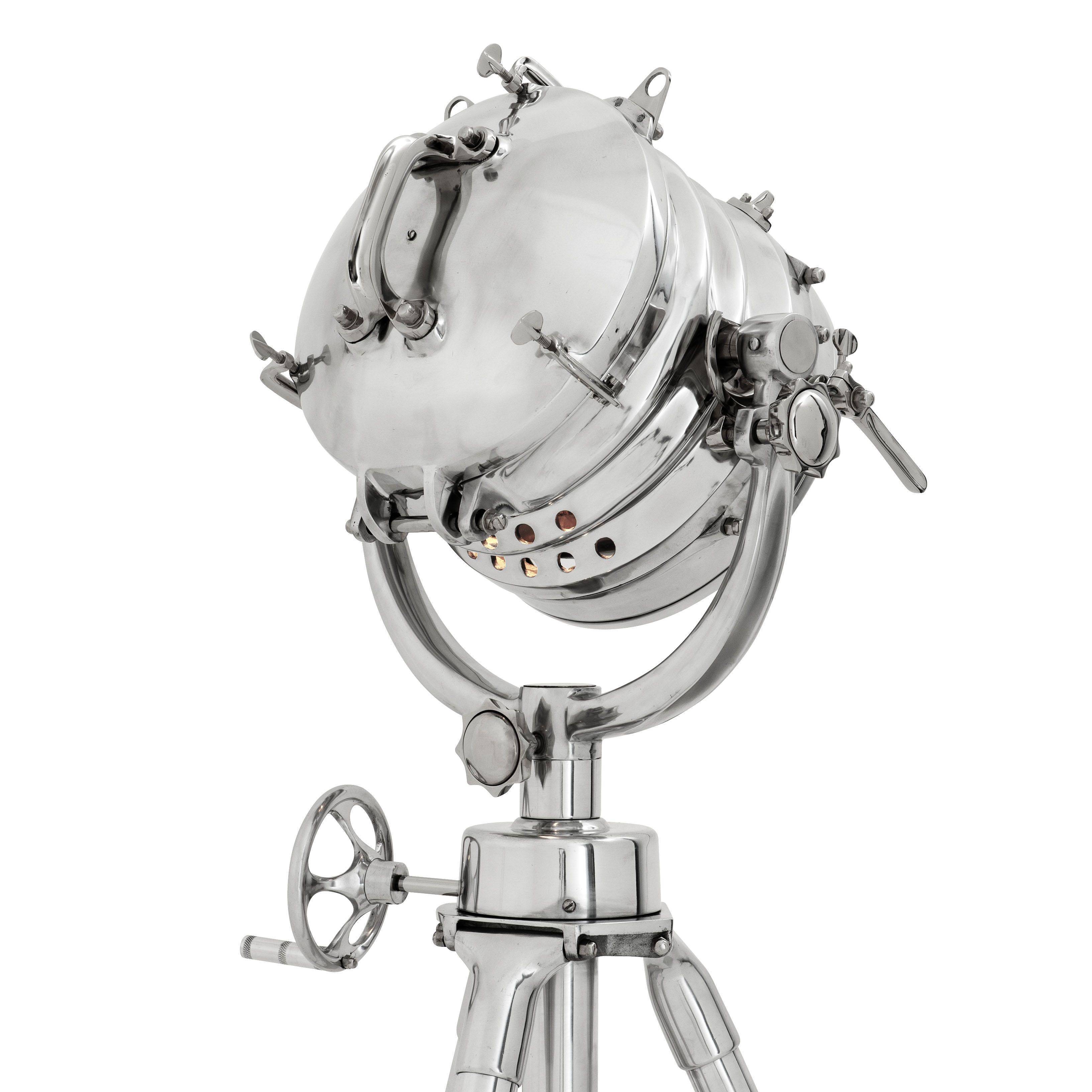 Royal Master Sealight (Aluminium/Brass) Floor Lamp - Eichholtz - Luxury Lighting Boutique