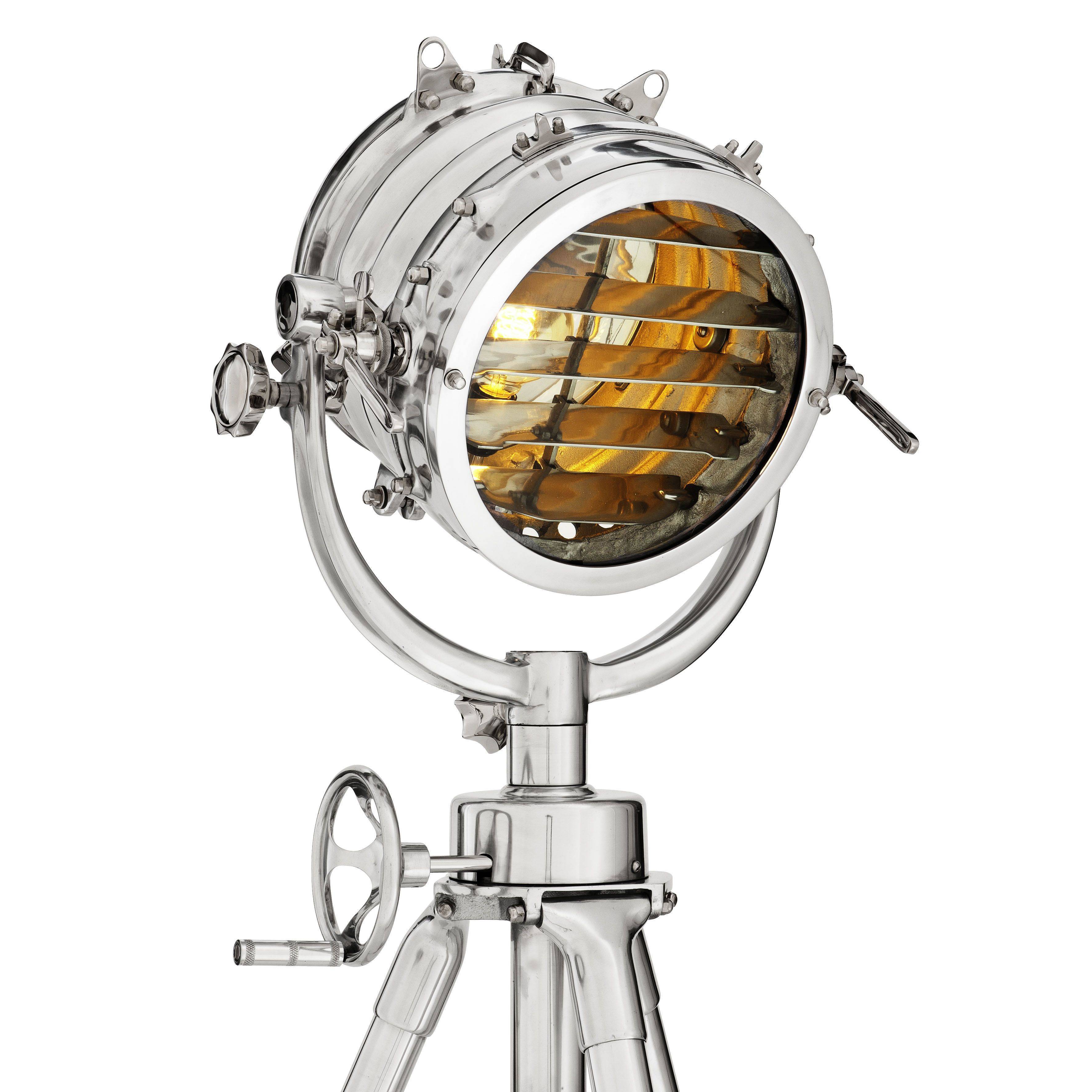 Royal Master Sealight (Aluminium/Brass) Floor Lamp - Eichholtz - Luxury Lighting Boutique