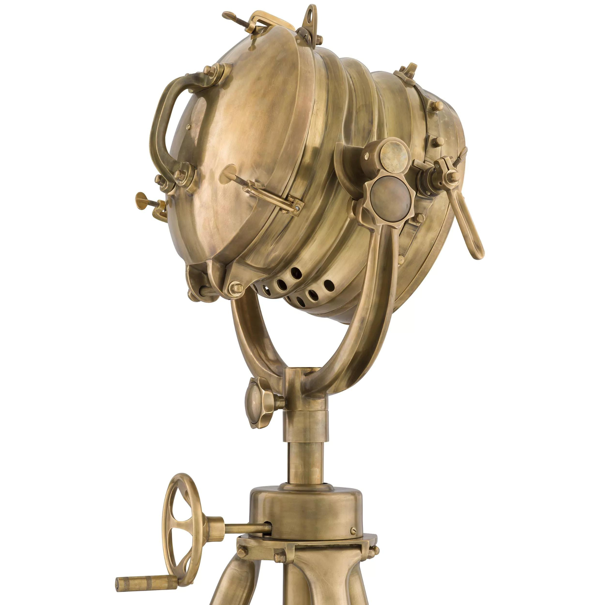 Royal Master Sealight (Aluminium/Brass) Floor Lamp - Eichholtz - Luxury Lighting Boutique