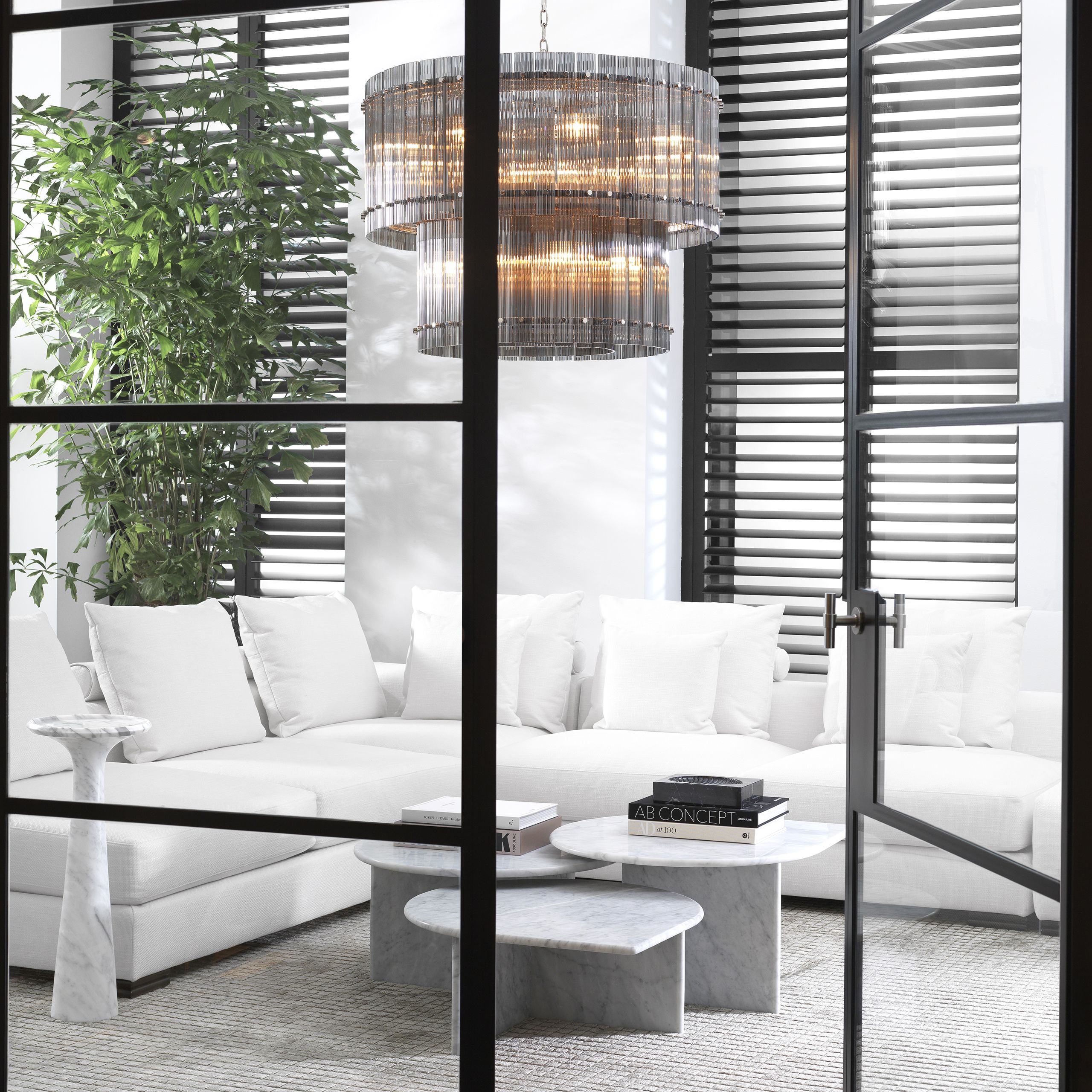 Ruby Modern Glass Chandelier S | L - Eichholtz - Luxury Lighting BoutiqueCeiling LightsEichholtz