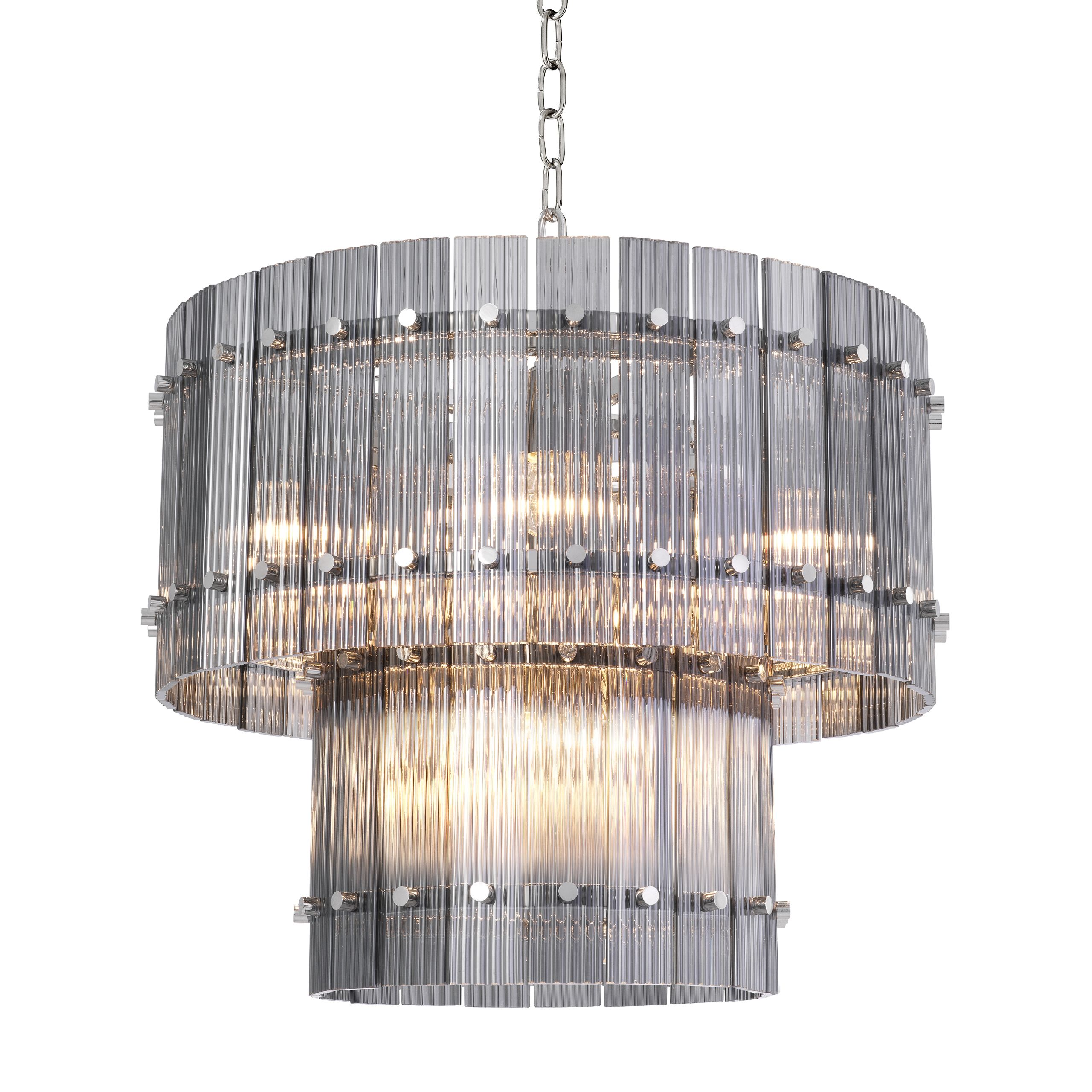 Ruby Modern Glass Chandelier (S/L) - Eichholtz - Luxury Lighting Boutique