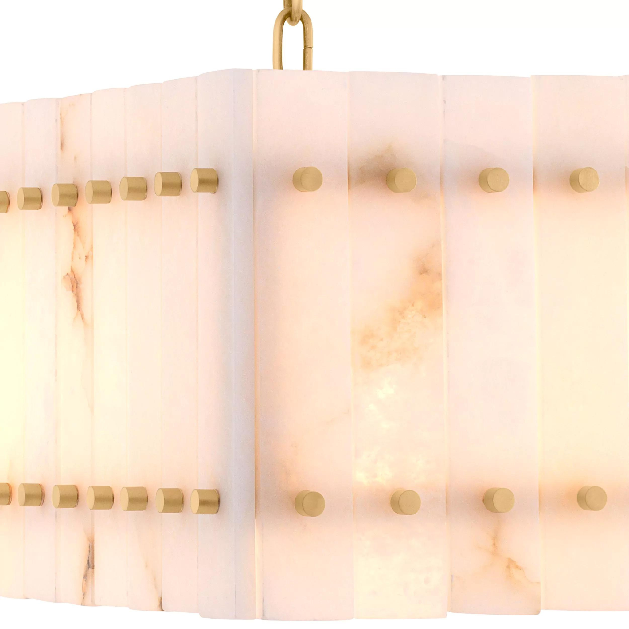 Ruby Rectangular (Brass) Modern Chandelier - Eichholtz - Luxury Lighting Boutique