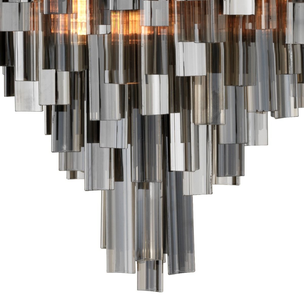 Salerno Modern Chandelier - Brass/Smoke - Eichholtz (Ex - Display) - Luxury Lighting BoutiqueCeiling LightEichholtz