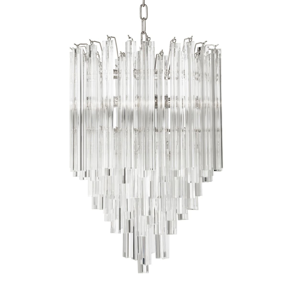 Salerno Modern Chandelier - Brass/Nickel - Eichholtz - Luxury Lighting BoutiqueCeiling LightEichholtz