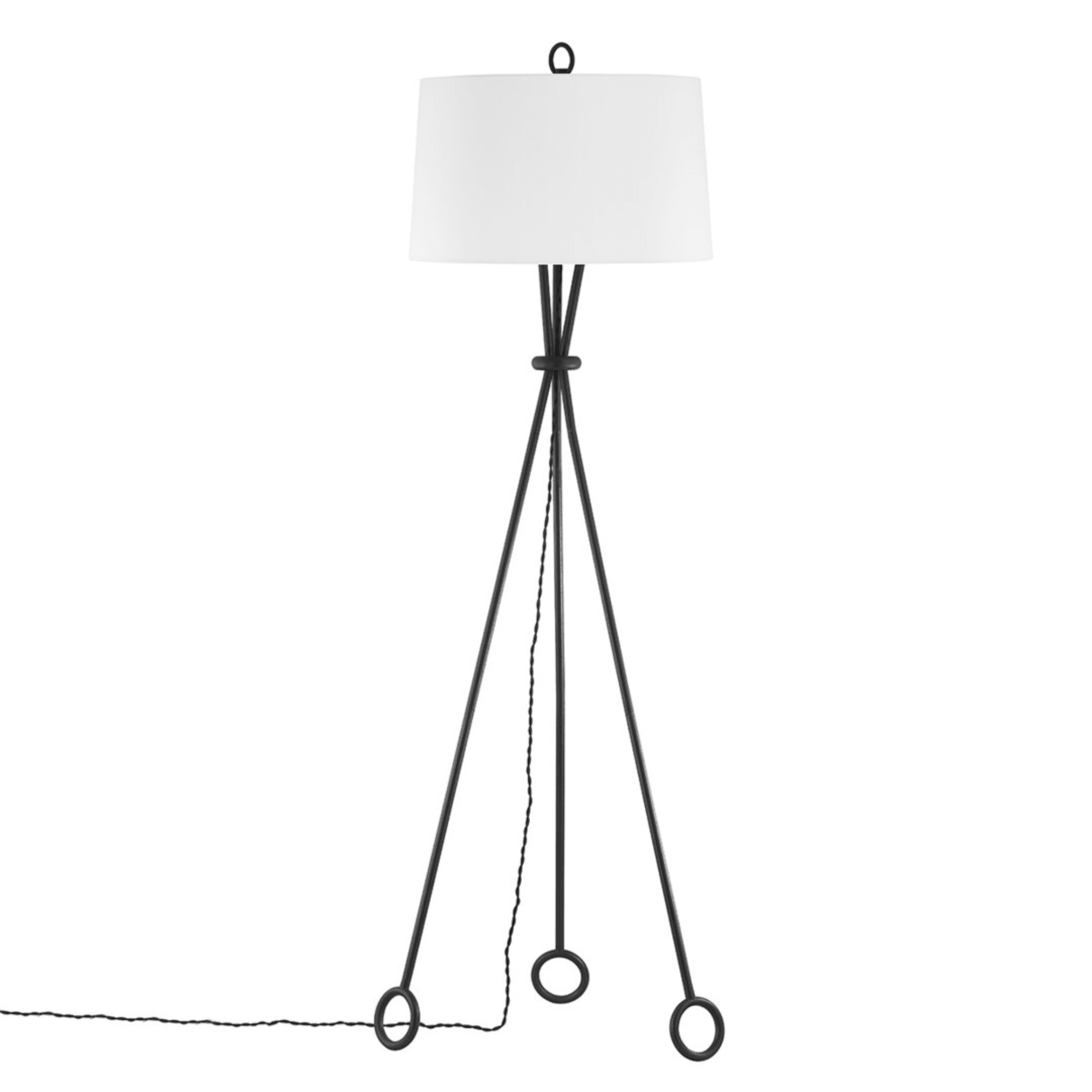 Santa Monica Floor Lamp (PFL2068 - FOR) - Troy Lighting - Luxury Lighting BoutiqueBrass/Metal ChandeliersTroy Lighting