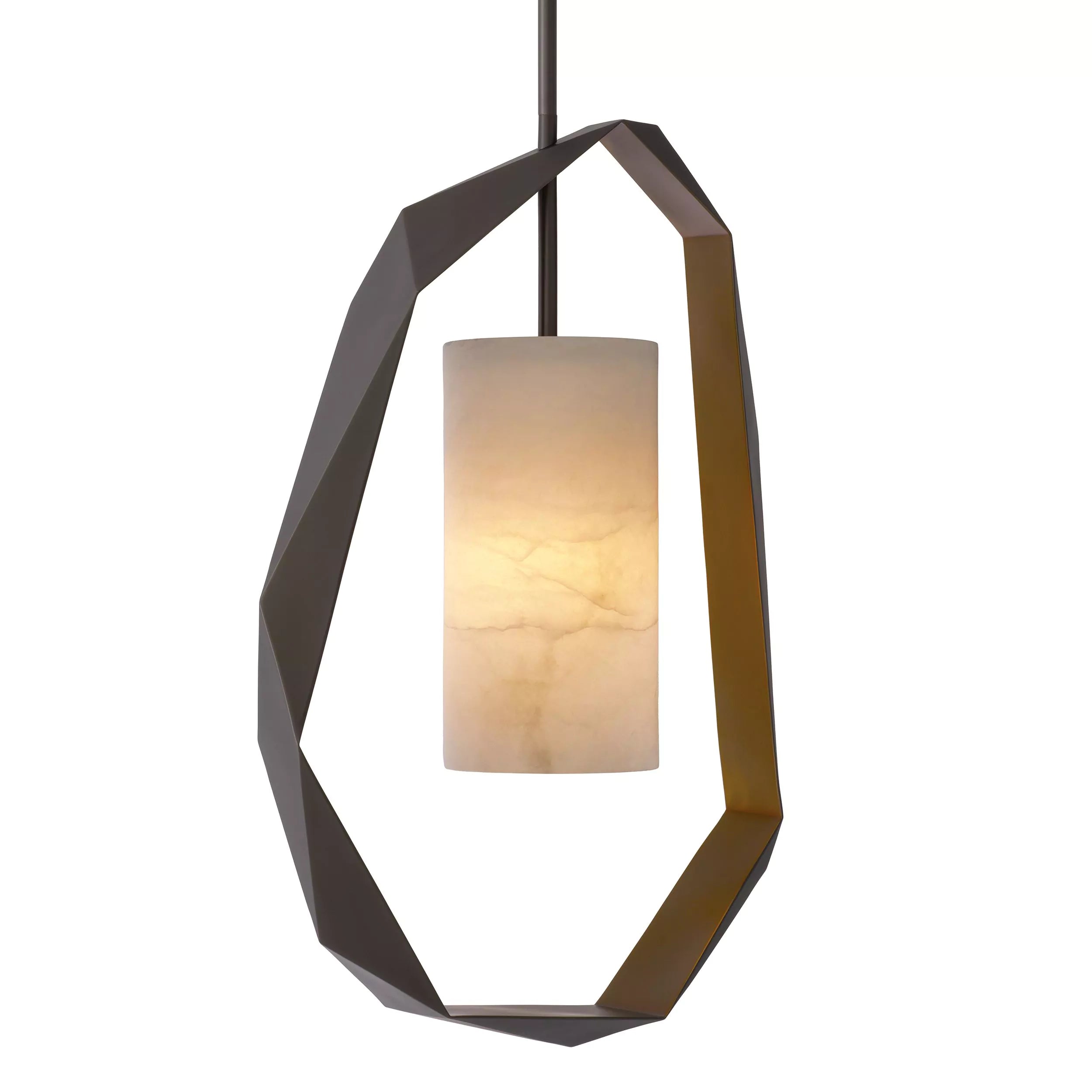 Santos Brass Chandelier - (Gunmetal Finish | Antique Brass Finish | Alabaster) - Eichholtz - Luxury Lighting Boutique