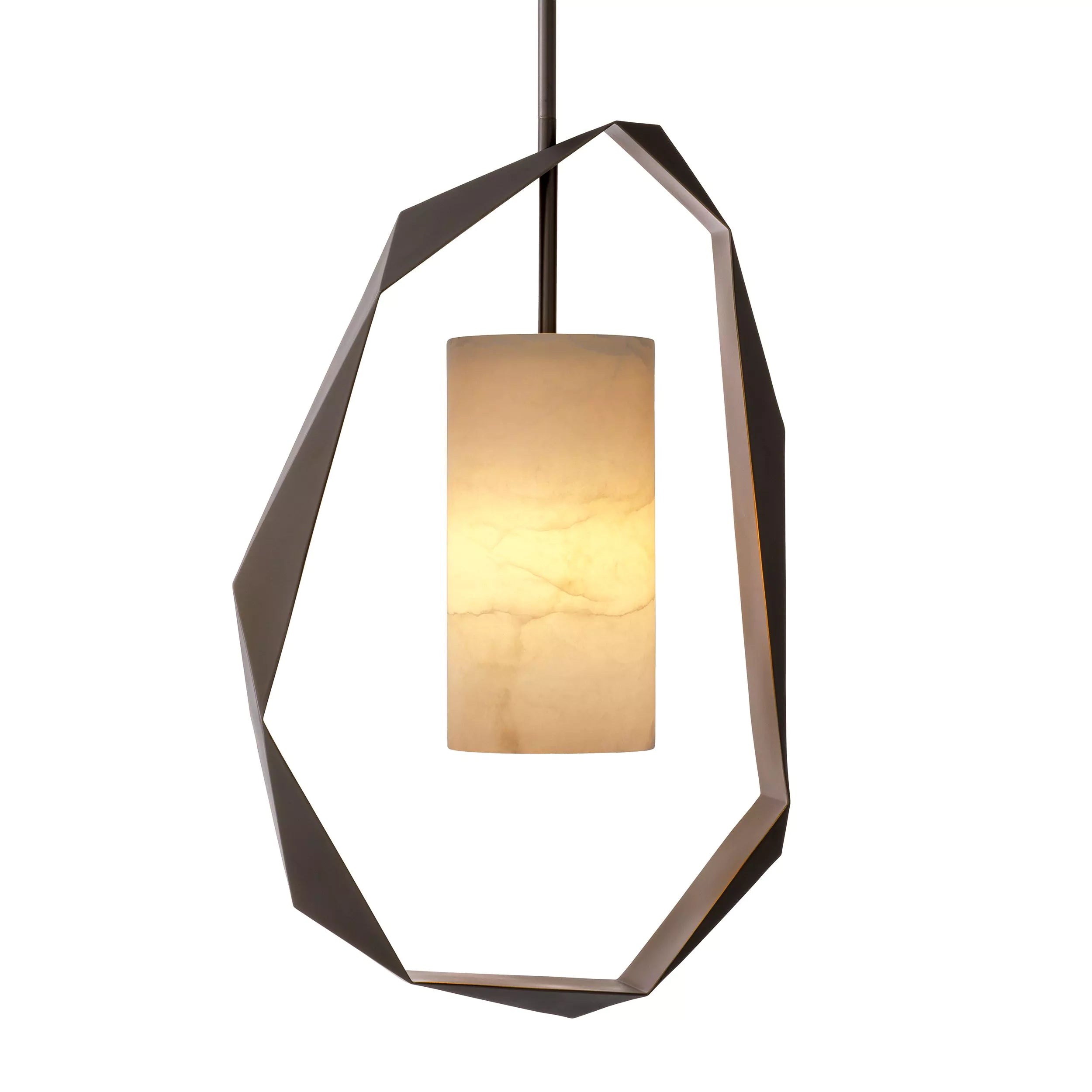 Santos Brass Chandelier - (Gunmetal Finish | Antique Brass Finish | Alabaster) - Eichholtz - Luxury Lighting Boutique