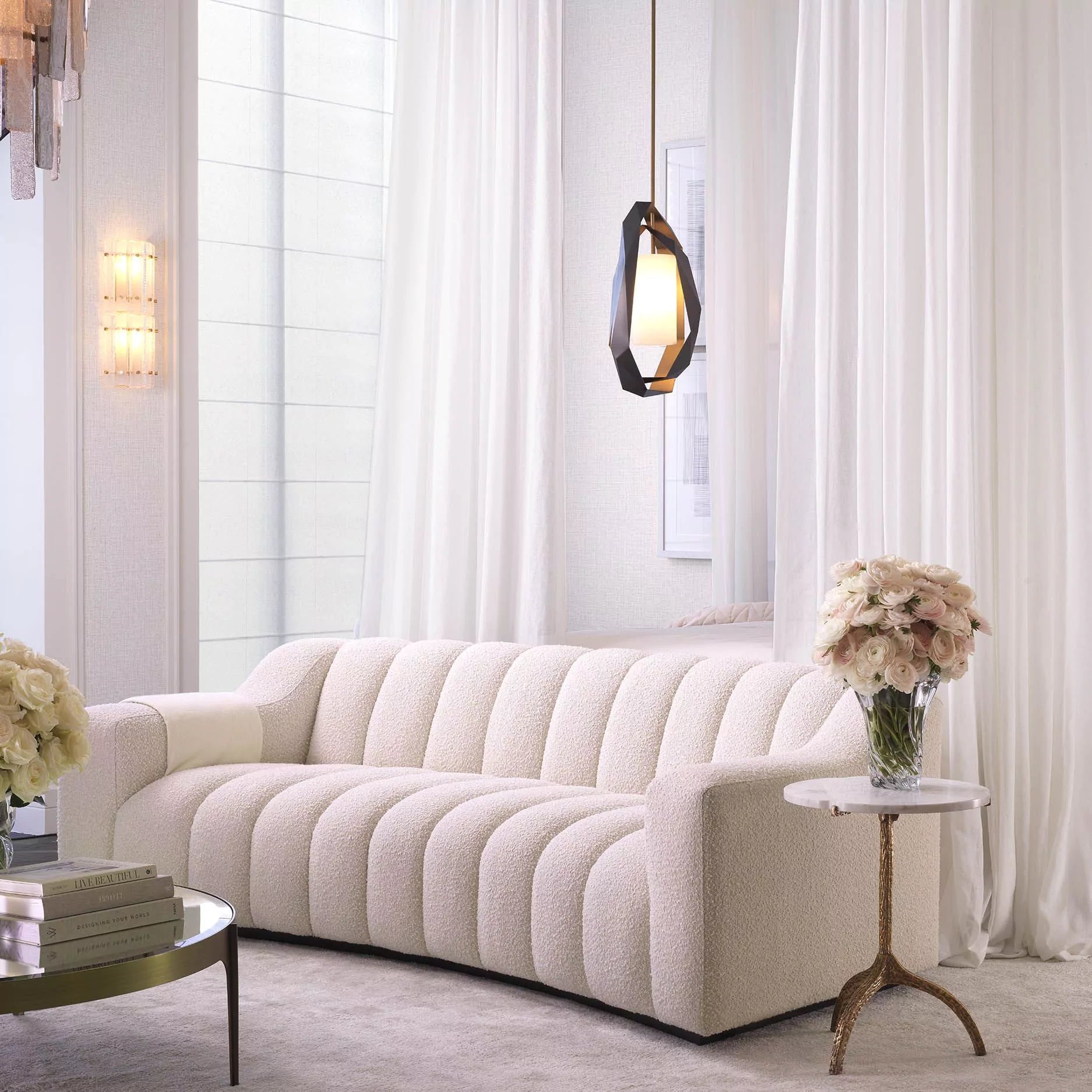 Santos Brass Chandelier - (Gunmetal Finish | Antique Brass Finish | Alabaster) - Eichholtz - Luxury Lighting Boutique