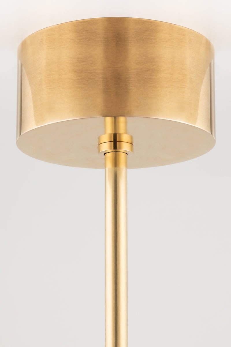 Saturn Modern Brass Chandelier - 4106 - AGB - CE - Hudson Valley - Luxury Lighting BoutiqueHudson Valley Lighting