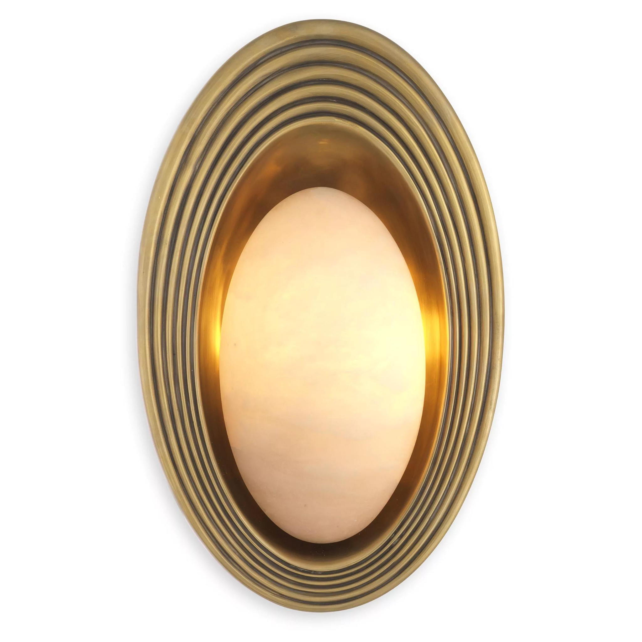 Savono (Vintage Brass Finish) Wall Light - Eichholtz - Luxury Lighting Boutique