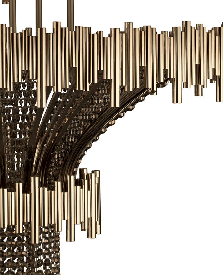 Scala Plafond 10 - Light Modern Chandelier - Luxxu - Luxury Lighting BoutiqueModern Crystal ChandeliersLuxxu