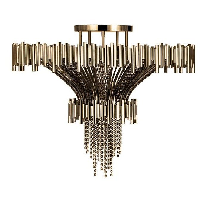 Scala Plafond 10 - Light Modern Chandelier - Luxxu - Luxury Lighting BoutiqueModern Crystal ChandeliersLuxxu