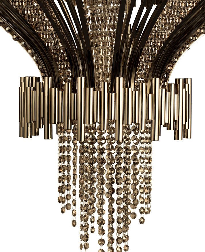 Scala Plafond 10 - Light Modern Chandelier - Luxxu - Luxury Lighting BoutiqueModern Crystal ChandeliersLuxxu