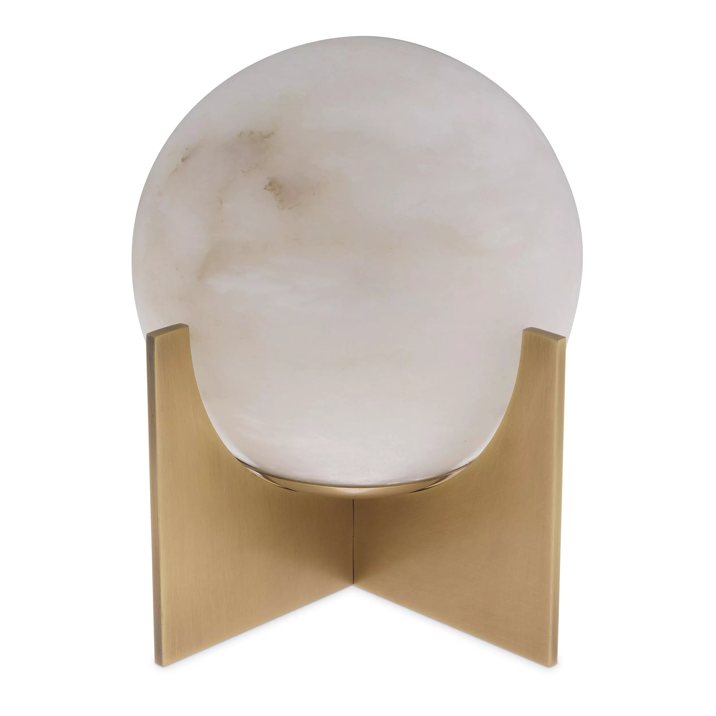 Scorpios S Table Lamp - (Alabaster/Antique Brass Finish ) - Eichholtz - Luxury Lighting Boutique