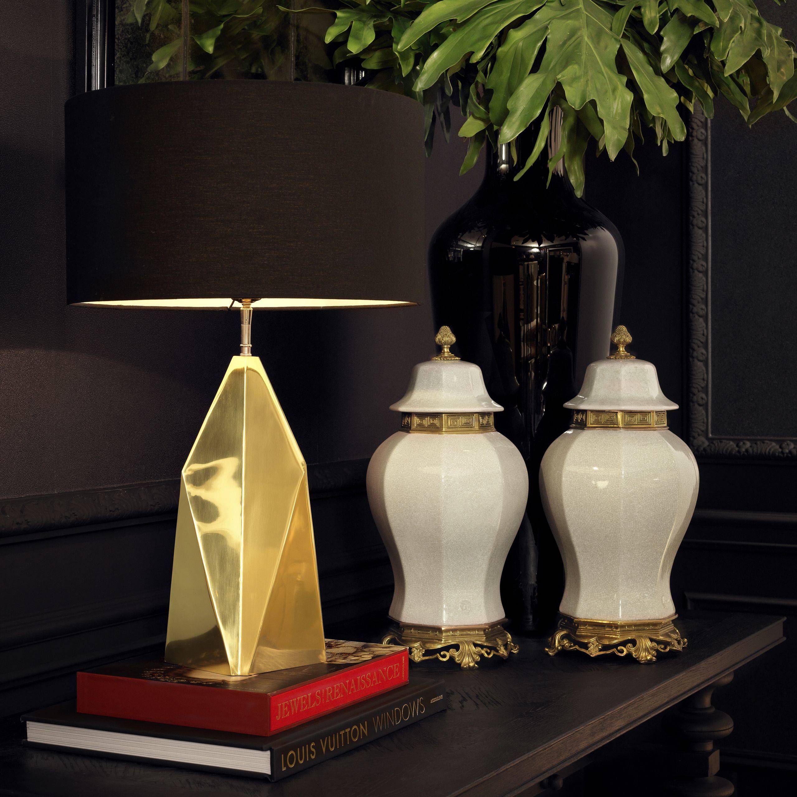 Setai Table Lamps - Amber | Smoke - Eichholtz - Luxury Lighting BoutiqueTable LampEichholtz