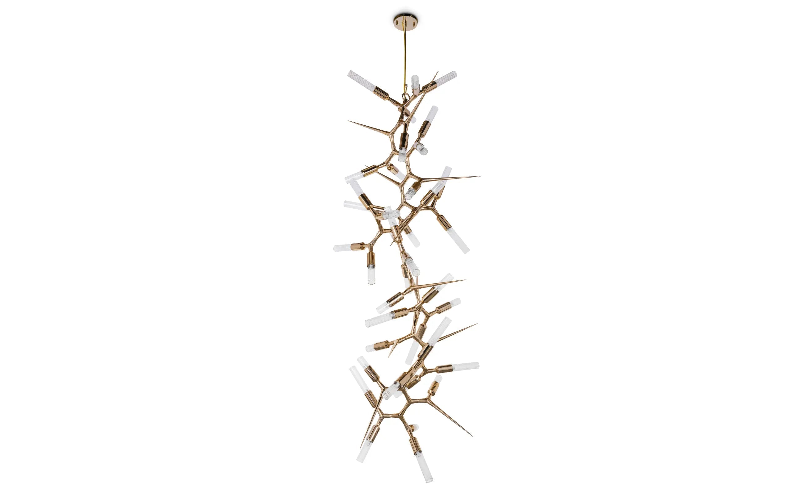 Shard 24-Light Modern Chandelier - Luxxu - Luxury Lighting Boutique