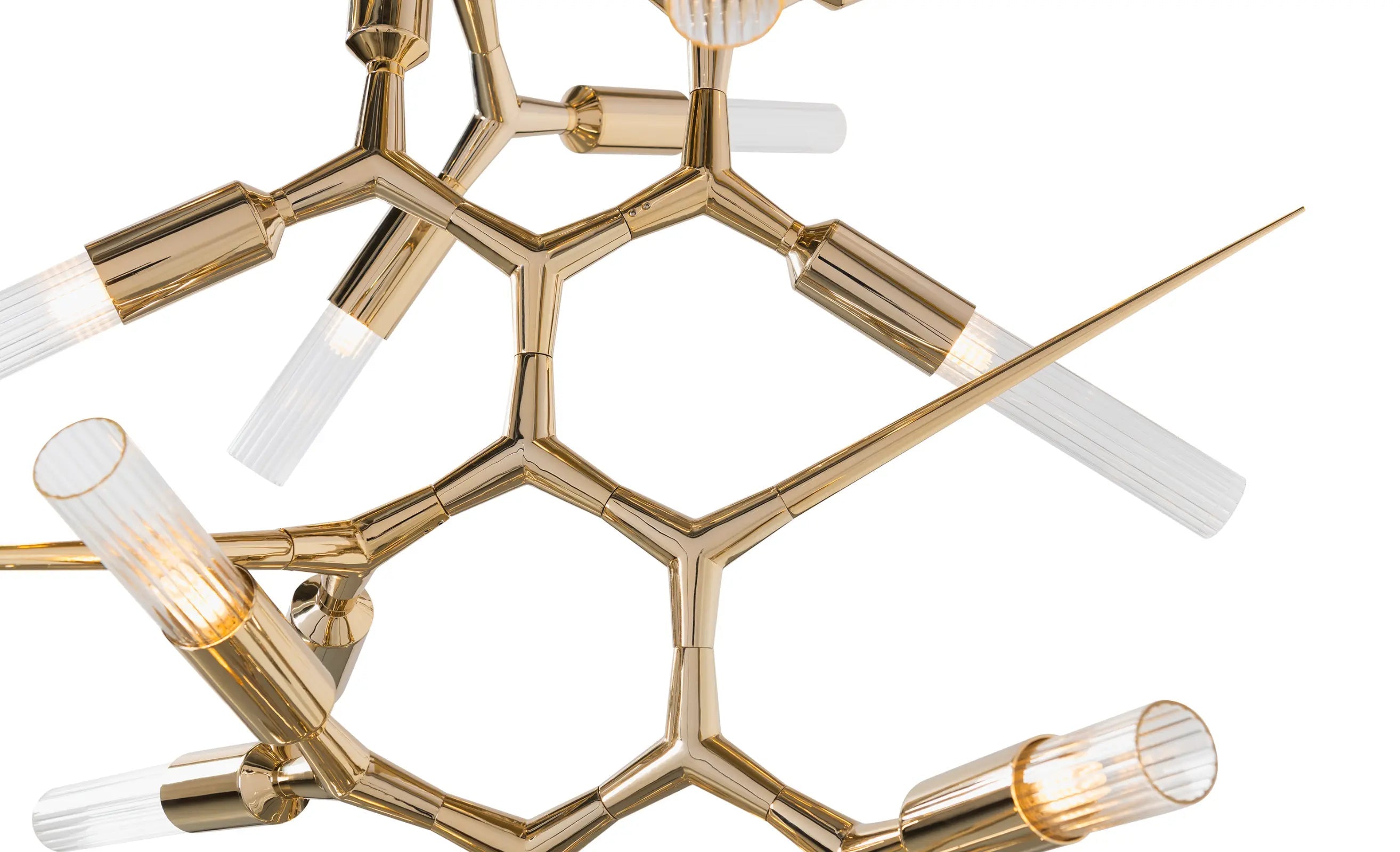 Shard 24-Light Modern Chandelier - Luxxu - Luxury Lighting Boutique