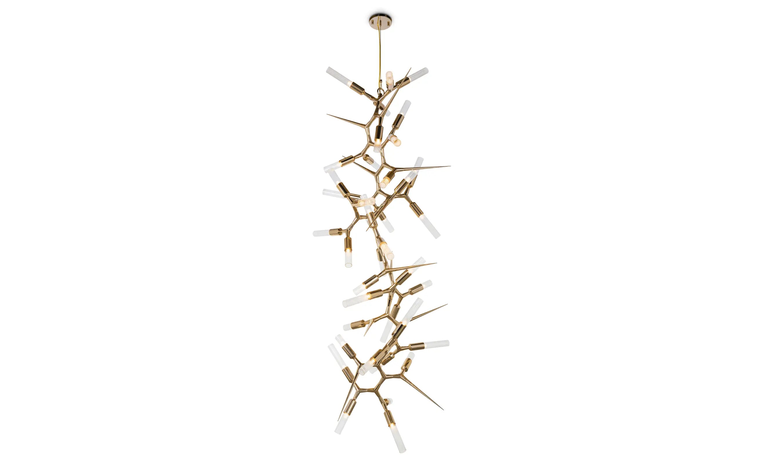 Shard 24-Light Modern Chandelier - Luxxu - Luxury Lighting Boutique