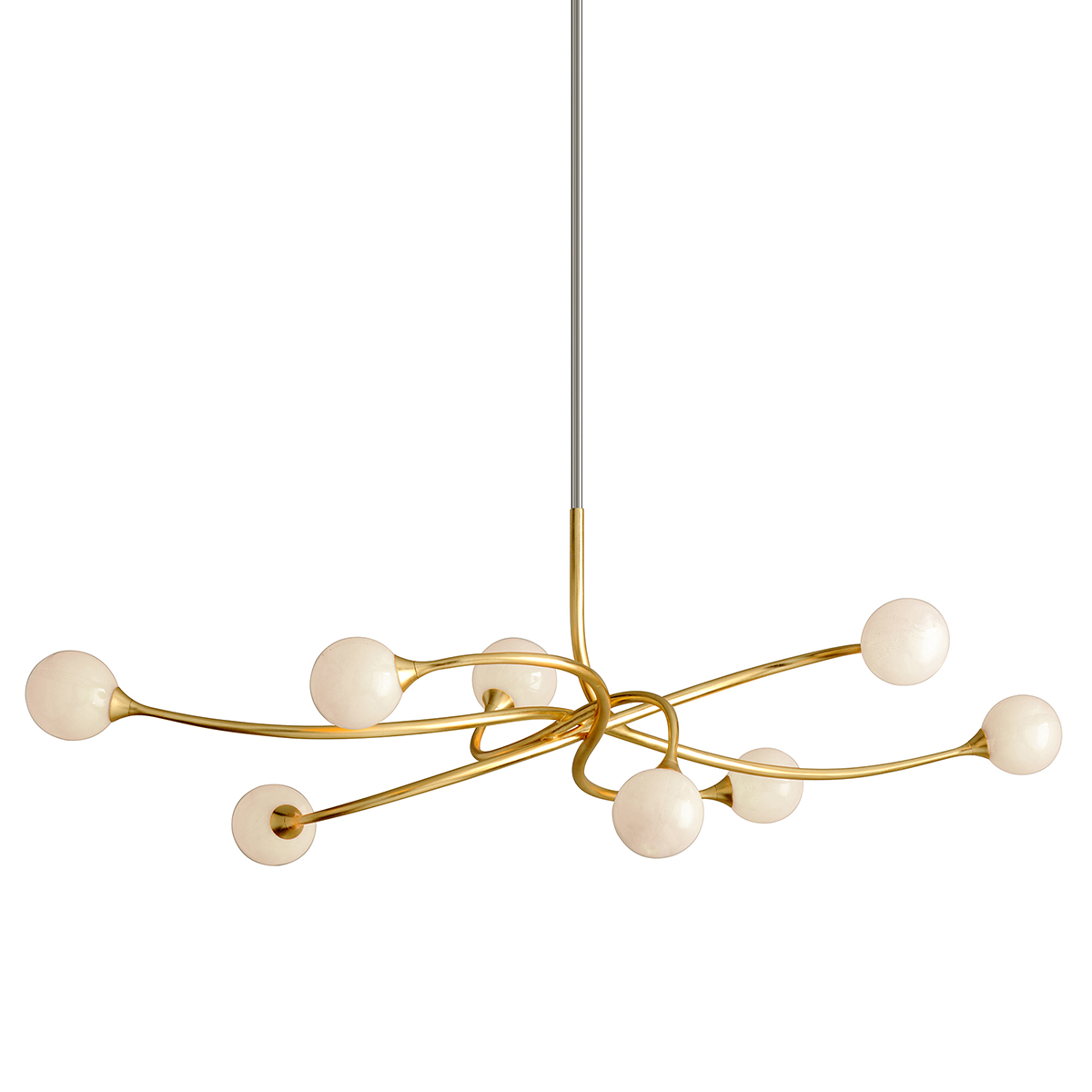 Signature Modern Chandelier - 294-58-CE - Corbett Lighting - Luxury Lighting Boutique