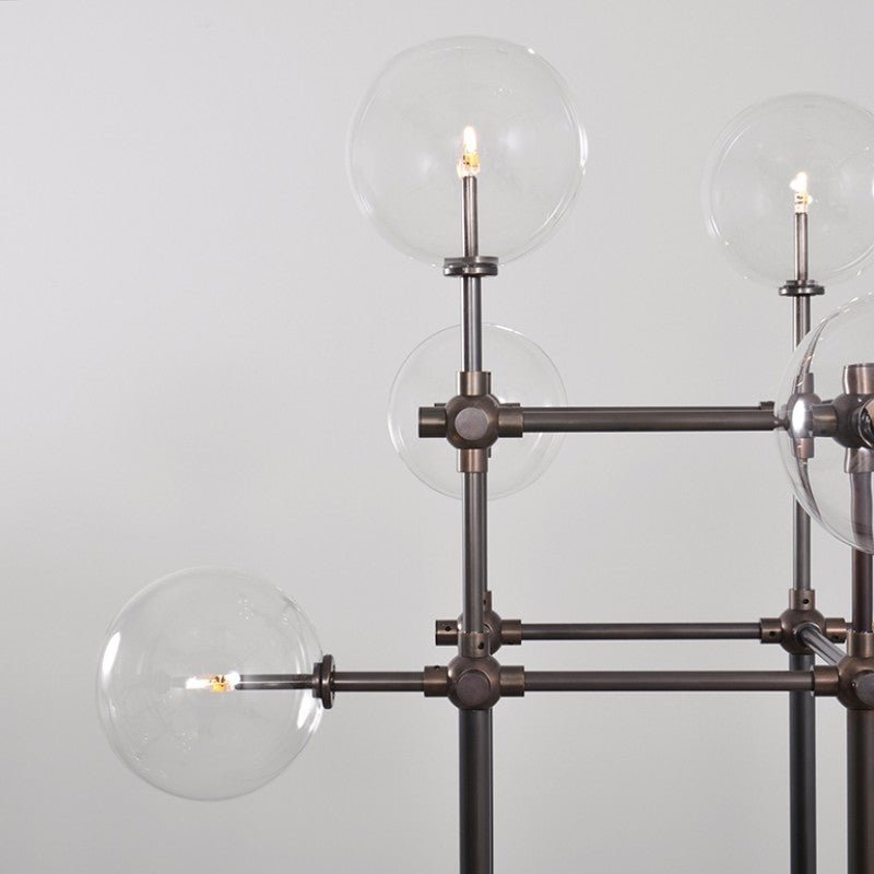 Soap Brass Floor Lamp - Schwung - Luxury Lighting BoutiqueFloor LampSchwung